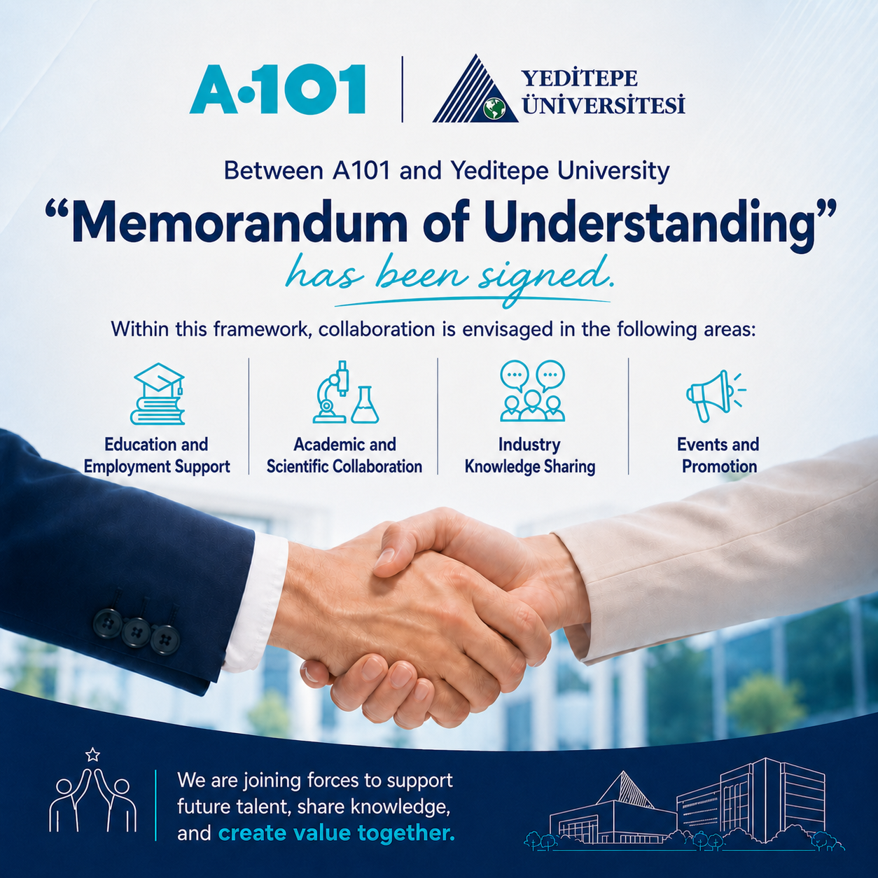 A101 ve Yeditepe Üniversitesi EN