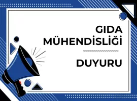 Gıda Mühendisliği Kayıt Bilgilendirme Toplantısı